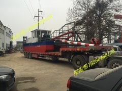 安徽合肥电机动力小型挖泥船